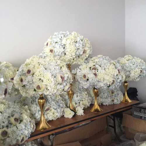 hot sell wedding wholesale artificial hydrangea flower centerpieces