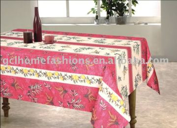 olive tablecloth