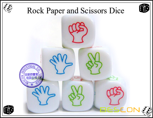 Rock Paper and Scissors Dice-2