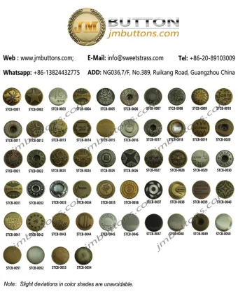 Fix copper buttons , star style buttons for cloth, buttons factory