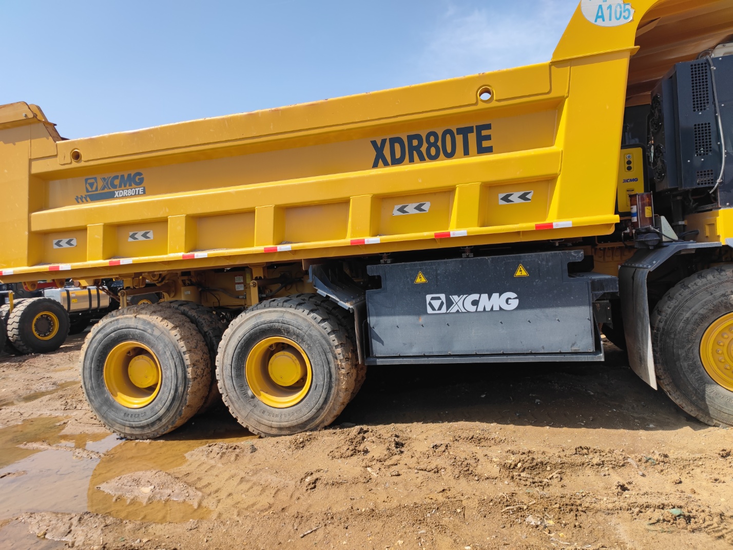 Used XCMG XDR80TE Mining Truck