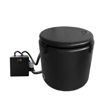 Hot Sale Low Price Bath Barrel with Lid for Sports and Wellness Recovery