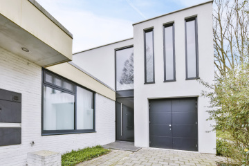 Aluminium ontwerpdeur aluminium glazen deurontwerp