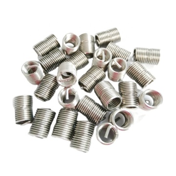 Factory Supply Stainless Steel Screw Fasteners Locking Inserts Natural Surface Treatment Machinery Application Packed Cartons