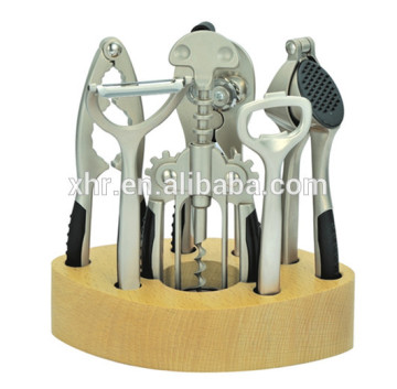 New product zinc Alloy corkscreq and kitchen gadget set
