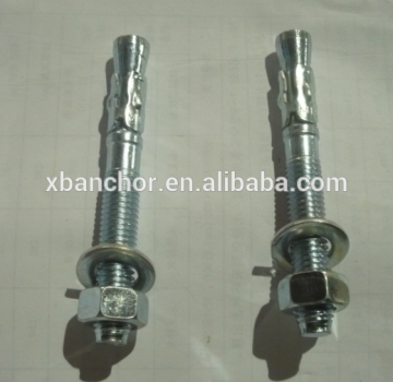 ANSI wedge anchor with white zinc made in hebei handan yongnian
