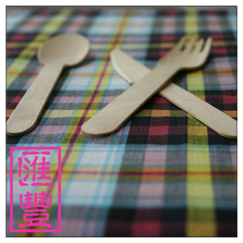 Wooden disposable cutlery( knife,fork,spoon)