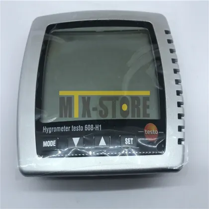 Testo 608-H1 Digital LCD Thermo Hygrometer: Humidity and Temperature Tester Meter