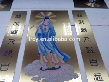 Overseas service center available printing machine for aluminium sheet , 3d printer metal photo printer machine