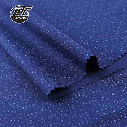 Shirt Cloth Online Printing Microfiber fabric Haitang Woven