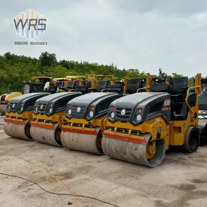 Used SANY SZR30C-8 Front Steel Rear Rubber Roller 3 Ton Tire Road Roller