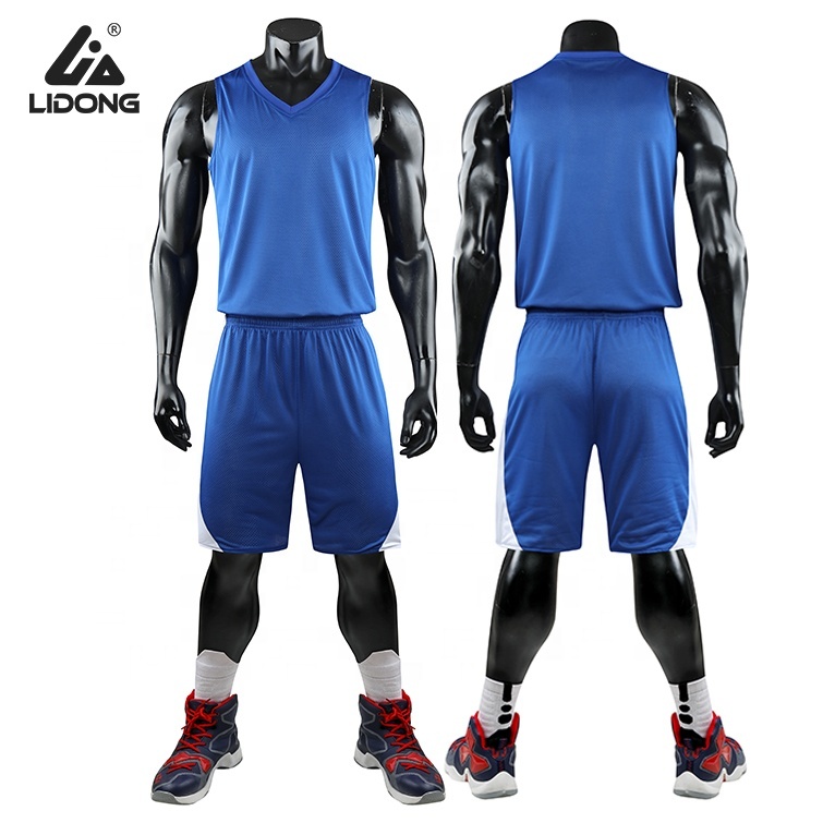 Plain White Basketball Jersey Youth Basketball Jersey Sets