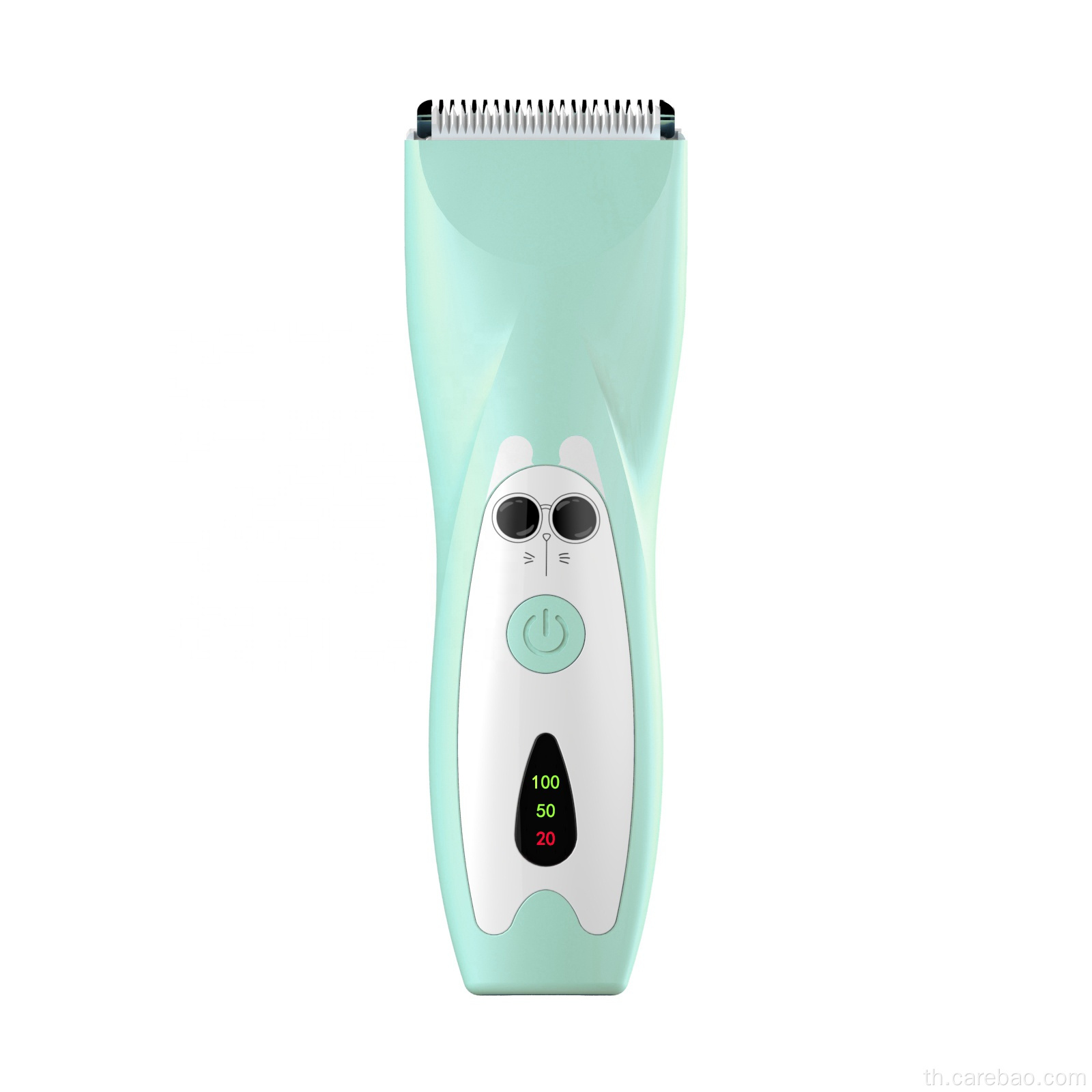 Baby Hair Clipper พร้อมใบมีดเซรามิกที่ถอดออกได้อย่างปลอดภัย