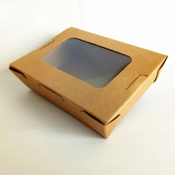 Brwon Krat lunch boxes