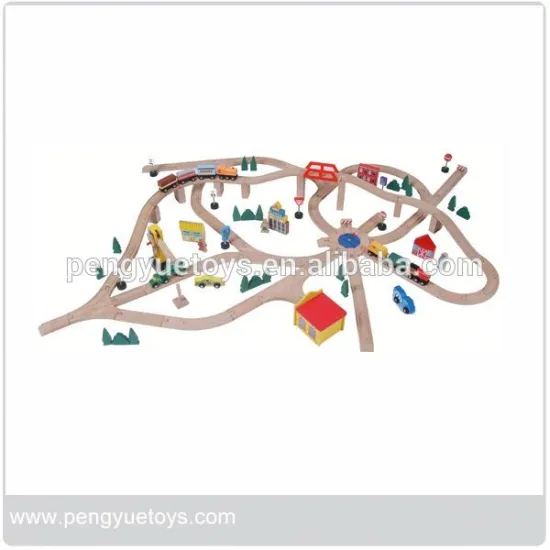 Wood Railroad ,	Traditional Toys	,	Chinese Supplier for Toys