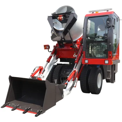 Concrete Machinery Automatic Concrete Mixing Truck