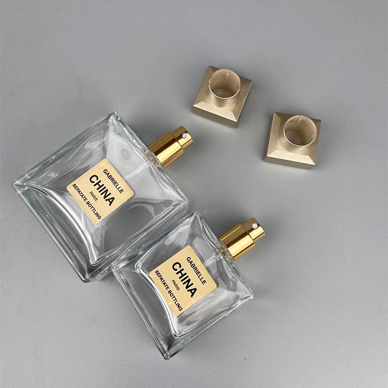 square fragrance bottle