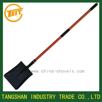 long fiberglass handle spade shovel
