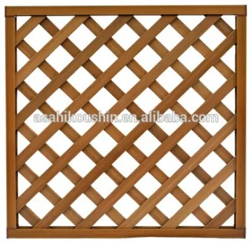 Easy installation plastic fence with various colors