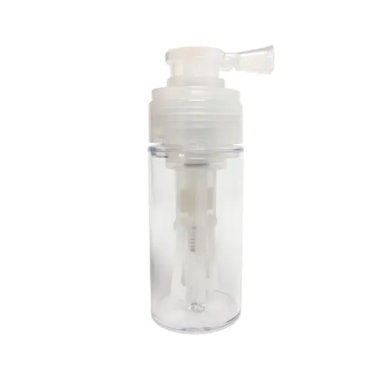 cosmetic packing plastic powder spray bottle for baby talcum
