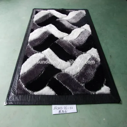 polyester handmade carpets and rugs