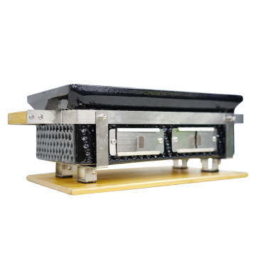 Professional Auplex Japanese Square Hibachi Ceramic Kamado Grill: Perfect for Indoor and Outdoor BBQ, Charcoal Cooking Experience