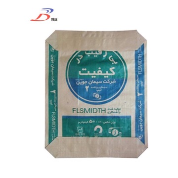 Block Bottom Star Cement Sacs en papier Prix