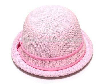 baby straw fedora hats-For-3-6-Years