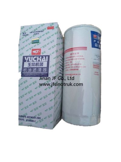 430-1012020 L3000-1012020 J65F1-1012020 Filtro de aceite Yuchai