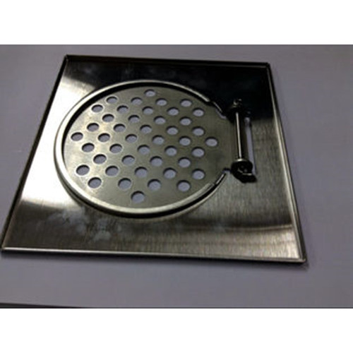 Steel Square Floor Drain for Bathroom and Kitchen