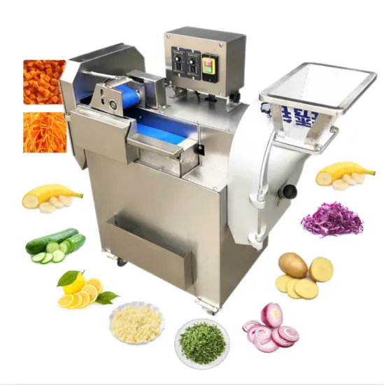 Industrial Food Slicer and Dicer Machine for Vegetables and Fruits