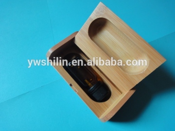 hot sales bamboo single bottle essential oil packaging boxes