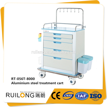 Hospital Aluminum Steel Urgent Medical Care Cart On Sale