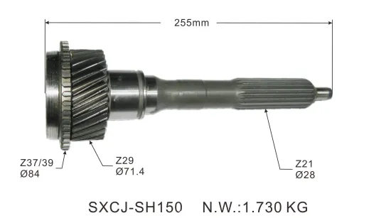 OEM 33301-35090/33311-60170/33301-60130/33301-60120 Transmission Shaft for TOYOTA 2KD 2.5 Y 3.0 4*4