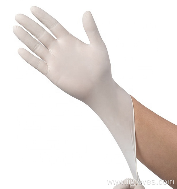 Food Grade Examination Powder Free Latex Gloves