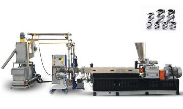 Co-Rotating Parallel Twin Screw Extruder for Recycling
