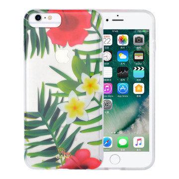 IMD Flowery TPU&PC Hybrid Iphone6 Case