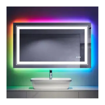 Backlit Rectangle Smart LED Bathroom Mirror