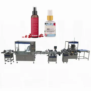 Automatic Rose Water Spray Filling Machine (30ml/60ml)
