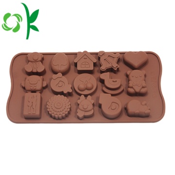 Silicone Heats Shaped Chocolate Molds Food Grade Cheap