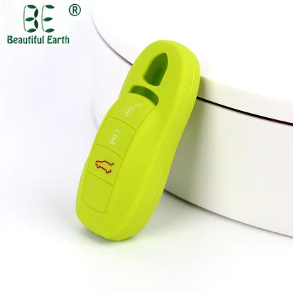 Porsche silicone car key cover 3 buttons
