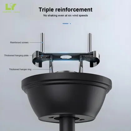 220V Plastic Australian Breeze Automatic Inverter Bladeless Bathroom LED Ceiling Fan Light