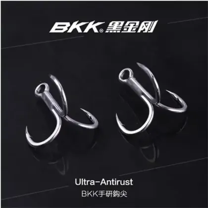 High Quality BKK 6071-4X-HG Saltwater Fishing Hook - Anti-rust Triple Anchor Fish Hook