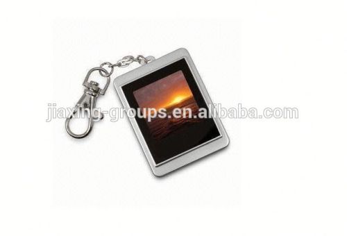 HOT SELL faction digital solutions digital photo keychain,available in various color,Oem orders are welcome