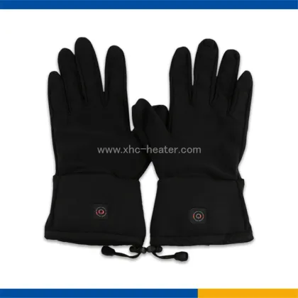 Soft shell waterproof fabric ski gloves