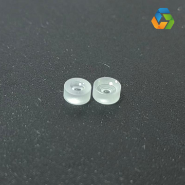 Миниатюрная двояковогнутая линза с внешним диаметром 3,98 мм.