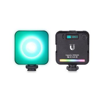 Portable LED Camera Studio Lamp: Mini RGB Video Light for Film Shooting and Photography