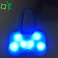 Hoge kwaliteit Silicone Pet LED Tags Dog Tag