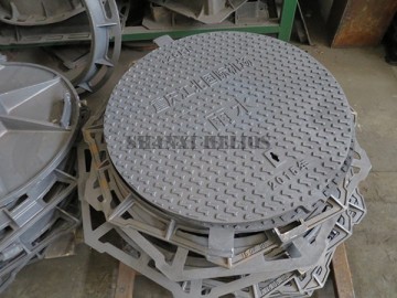 IRIS Ductile cast iron ISO9001 manhole cover