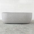 Elegante, farbene, runde Betonbadewanne